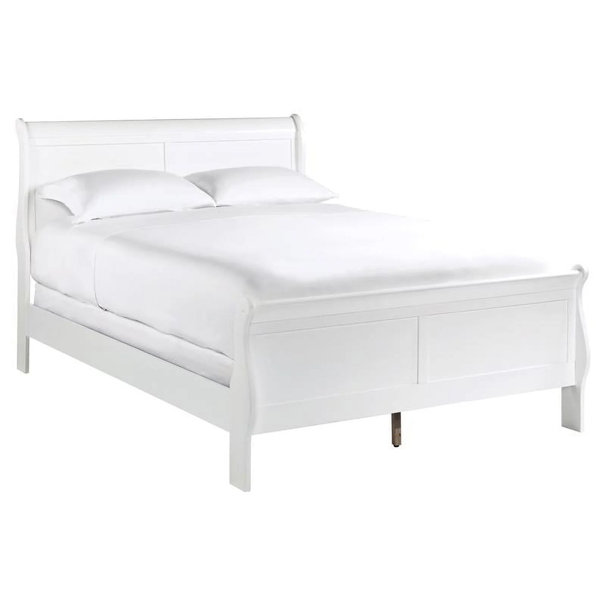 White Queen Sleigh Bed M400933