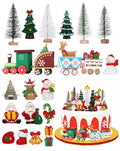 19 Piece Christmas Cake Decorations Set L30791