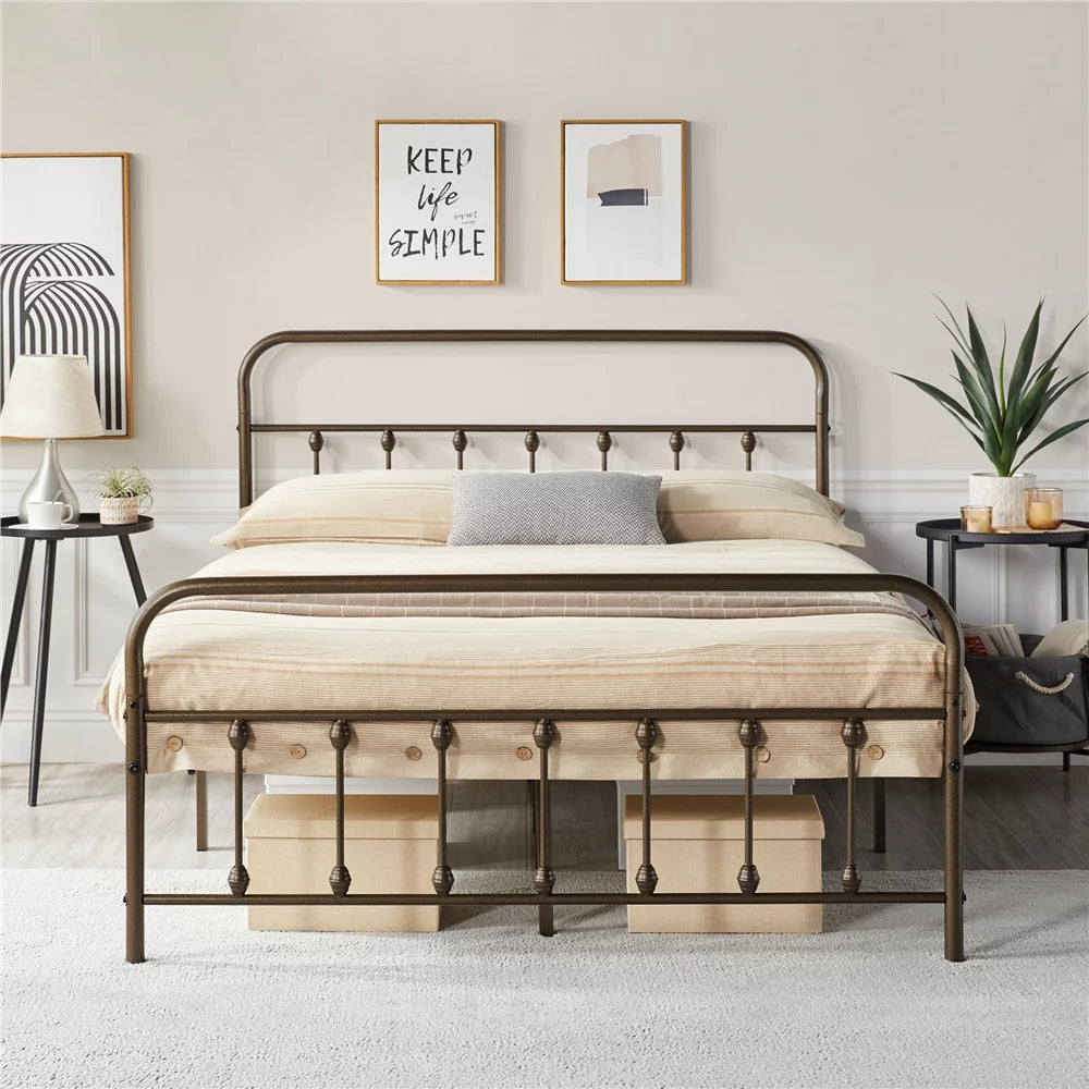 Queen Bed with High Headboard Z207021