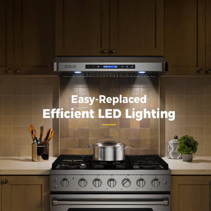 36 in. Stainless Steel Under Cabinet Range Hood with Permanent Filters M5538