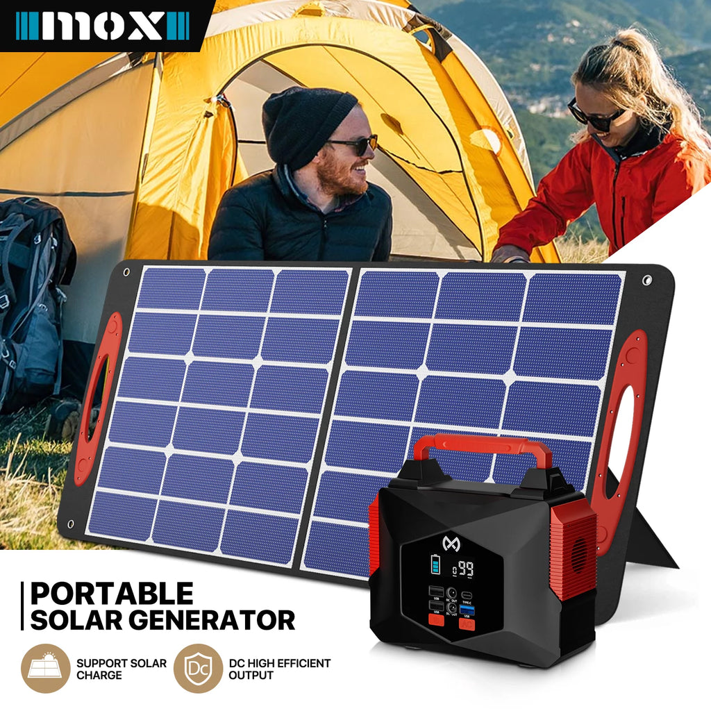 Portable Power Station and Foldable Solar Set of 2 L1946