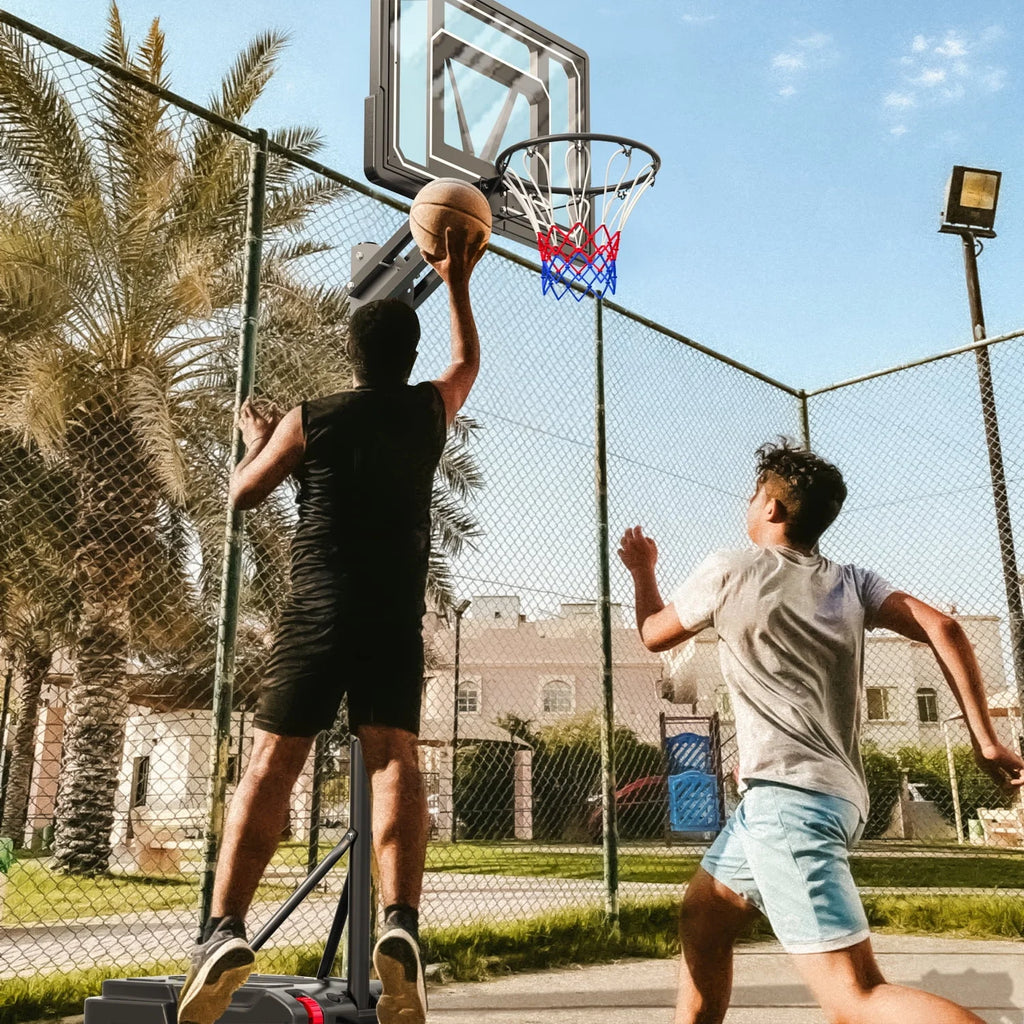 Portable Basketball Hoop & Goal System 5.5 - 9.5 ft. Adjustable O3061