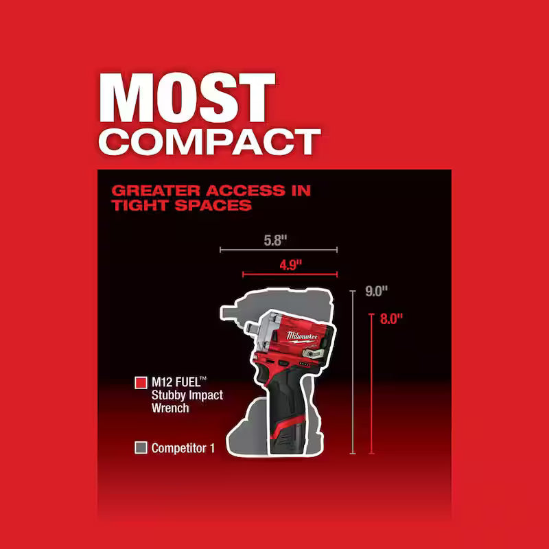 12V Lithium-Ion Brushless Cordless 1/2 in. Impact Wrench D852292