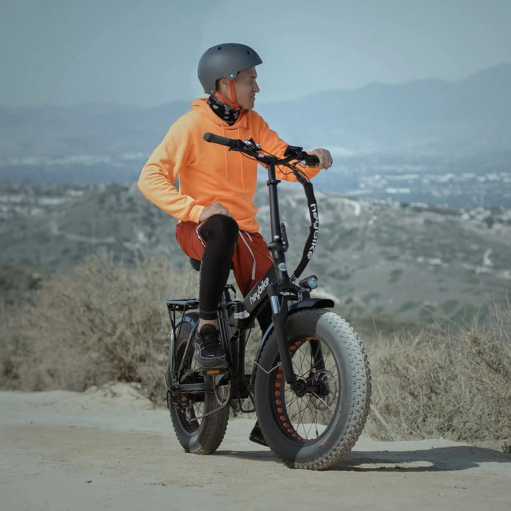 Foldable 20 Fat Tire Electric Bike with 500W Motor X90018