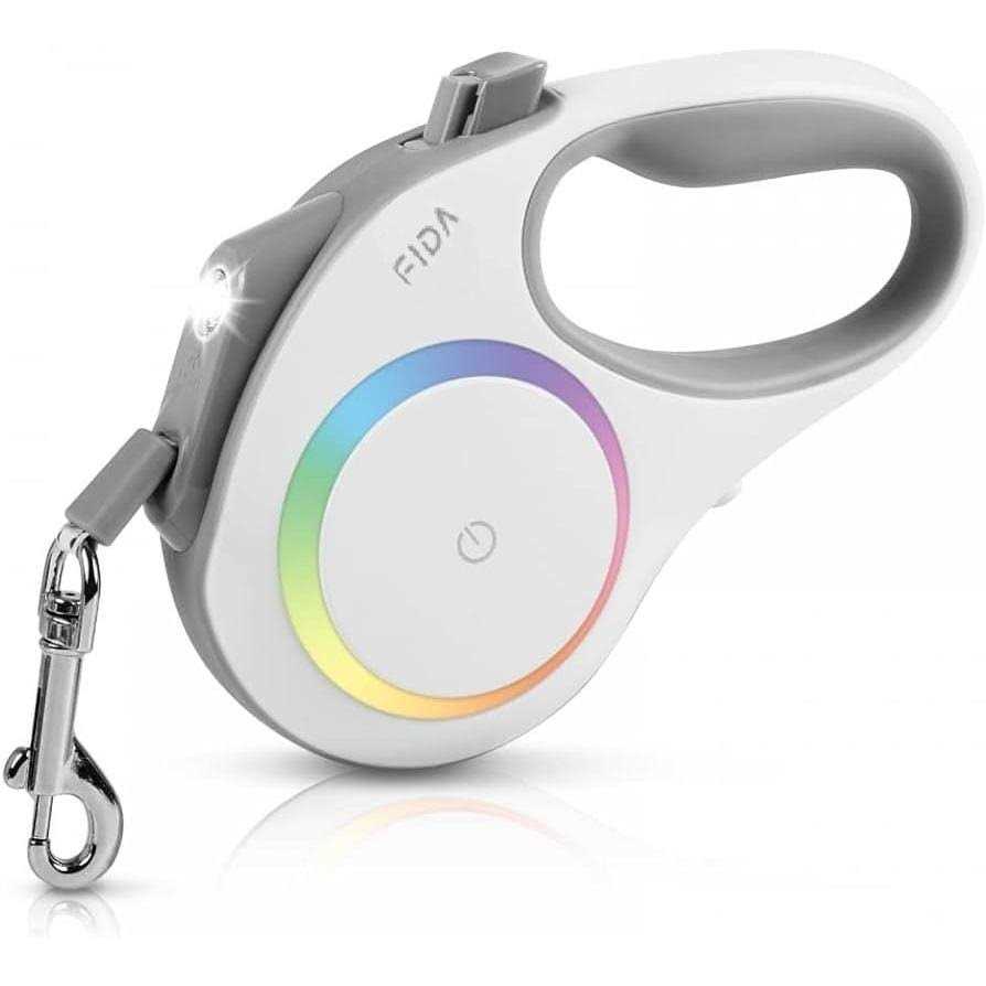 Retractable LED Lighted Dog Leash F45201