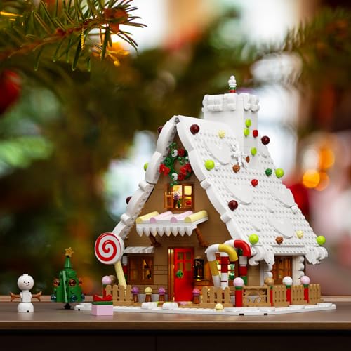 Gingerbread House Building Kit 1111 Pieces Building Blocks Toy Set Q1111