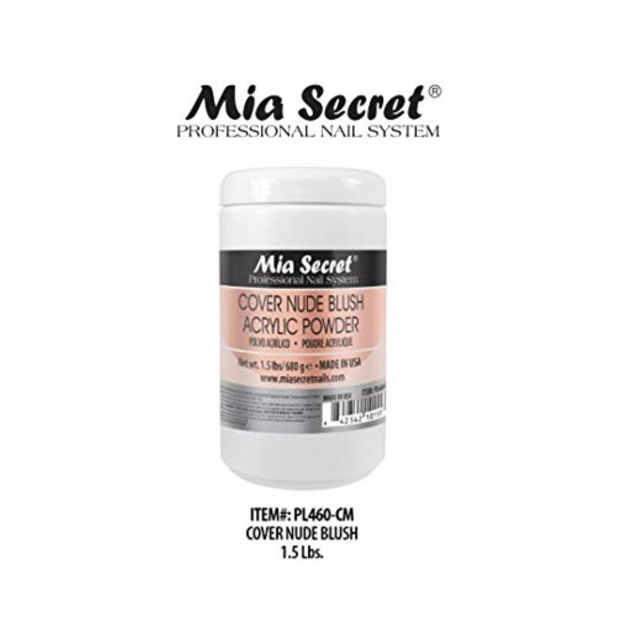 Nude Blush Acrylic Powder 1.5lbs X6472