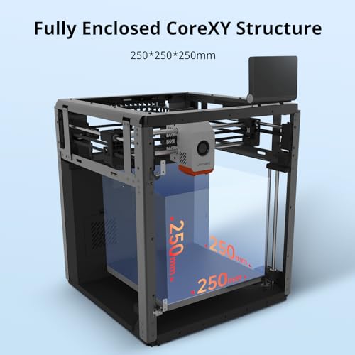 3D Printer with ACE PRO, 600mm/s High Speed, 320℃ Hotend, Built-in Camera 250*250*250mm G64804
