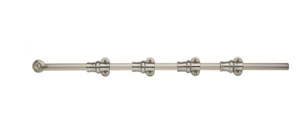 Heavy Duty Surface Bolt Satin Brass Brown P84385