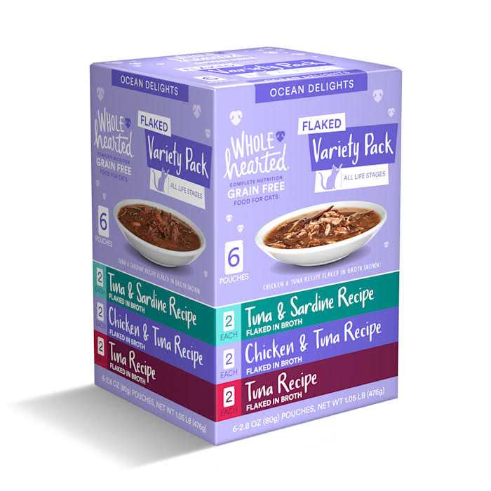 Grain Free Flaked Wet Cat Food Variety Pack P173187
