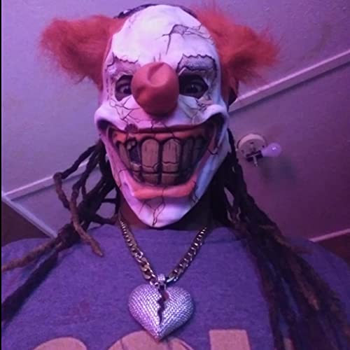 Clown Mask & Inflatable Halloween Decor C2268