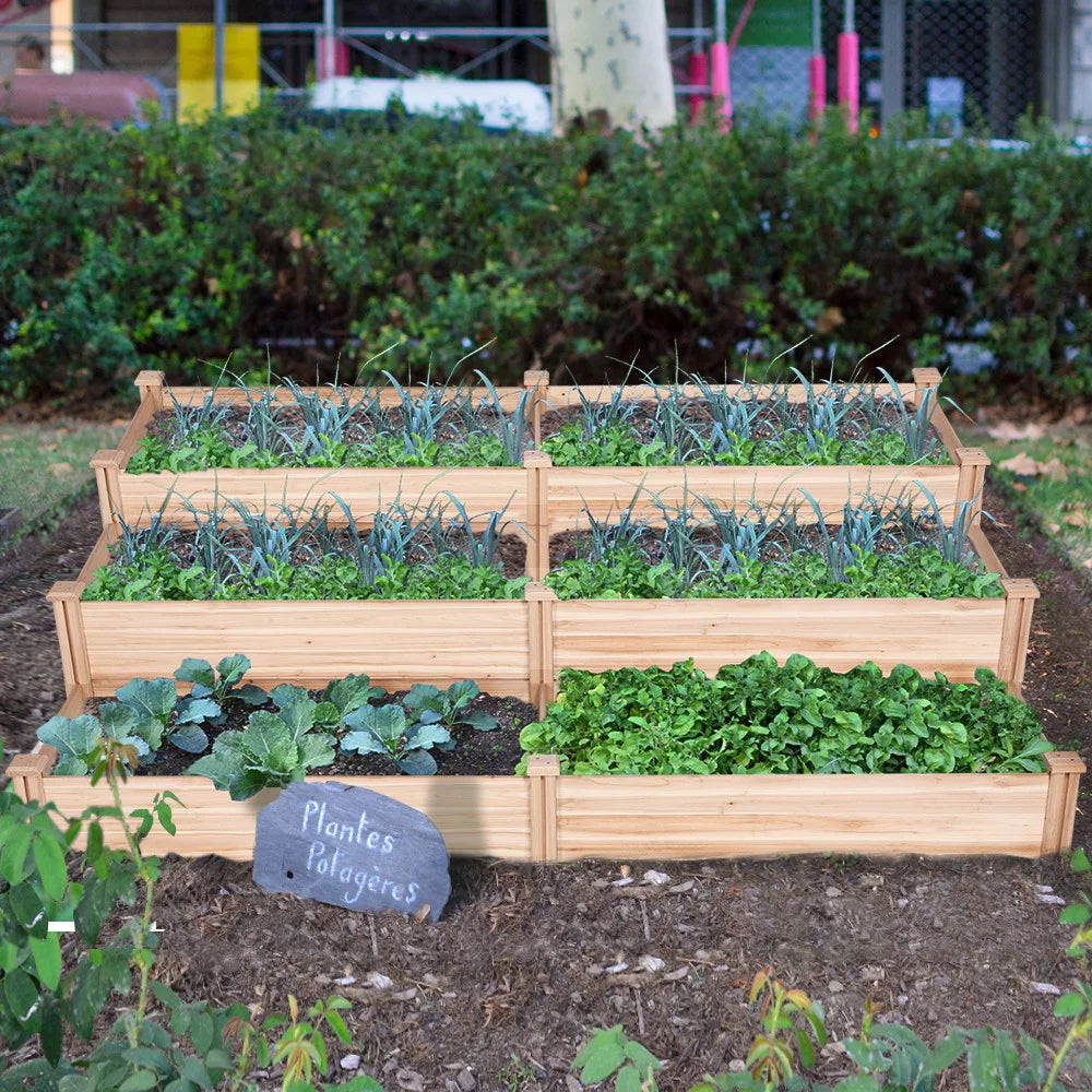 Wooden Raised Garden Bed Planter Box G22831