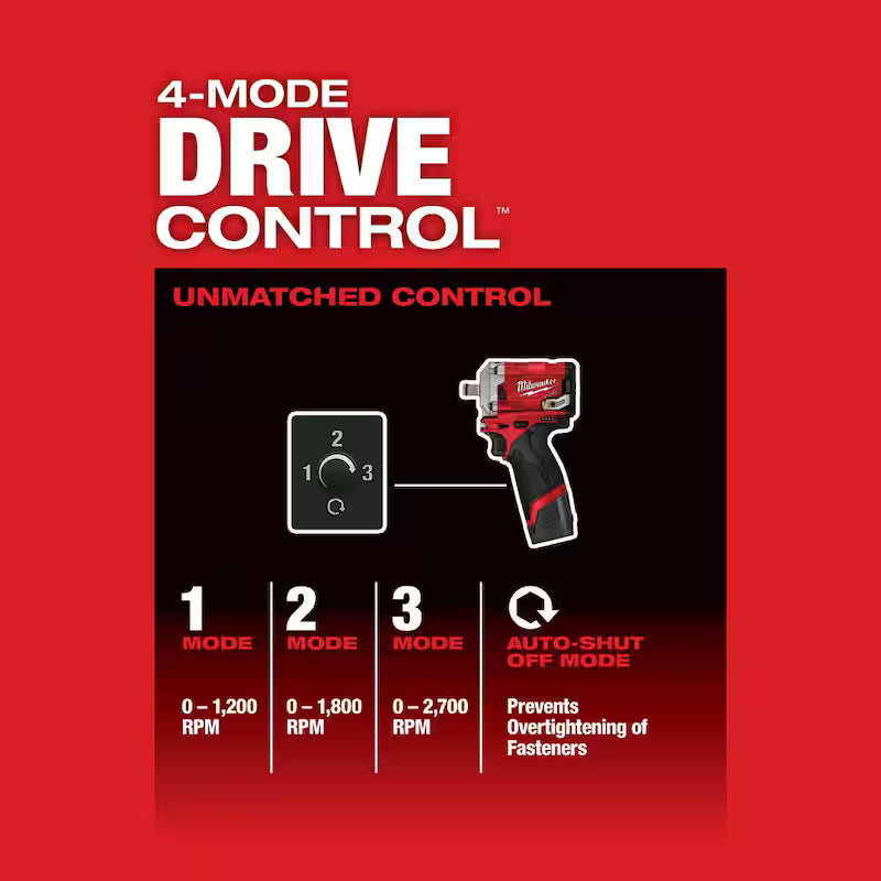 12V Lithium-Ion Brushless Cordless 1/2 in. Impact Wrench D852292