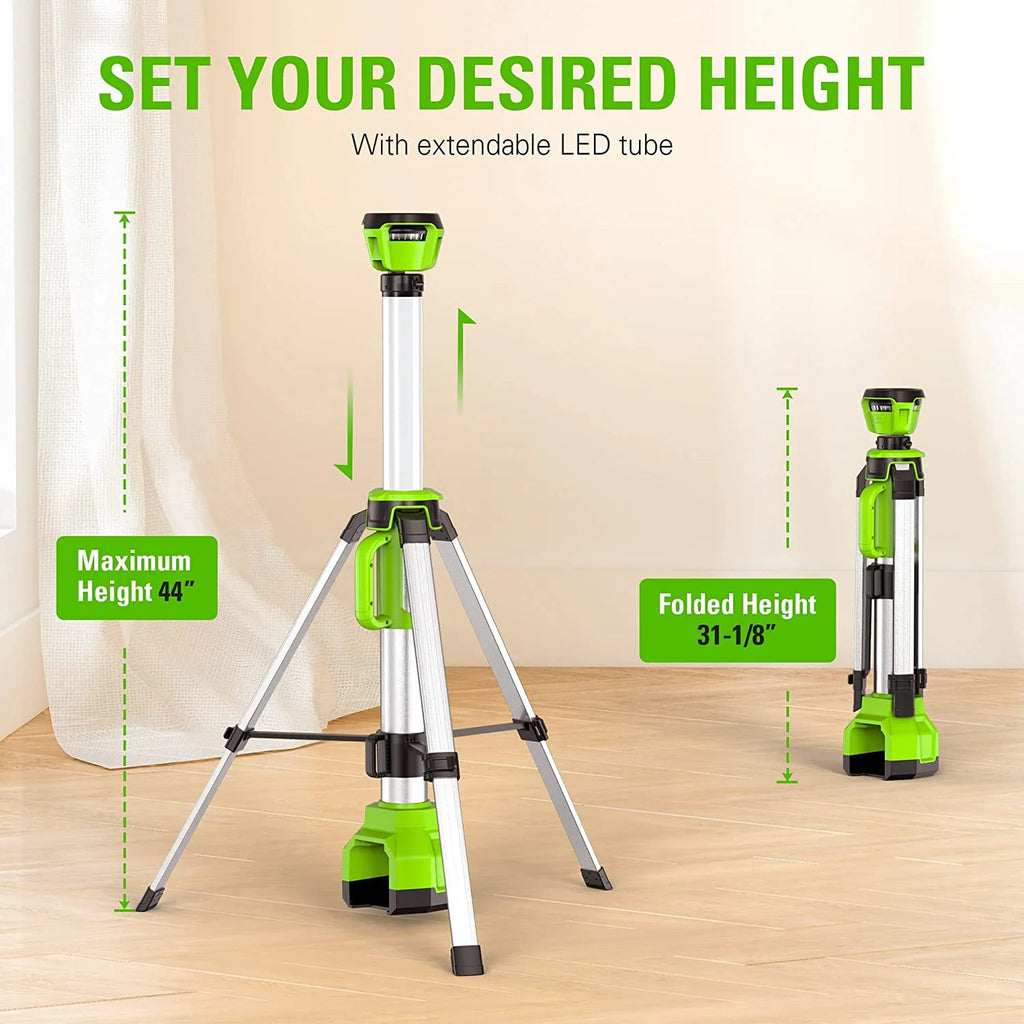 24V 2-in-1 LED Work Light with Battery and Charger Q933