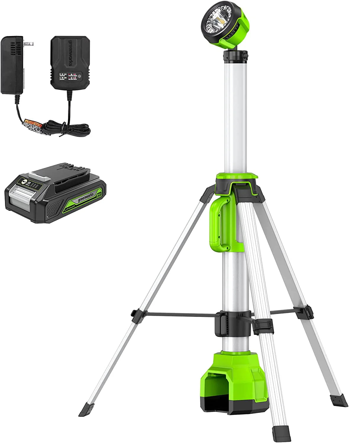 24V 2-in-1 LED Work Light with Battery and Charger Q933