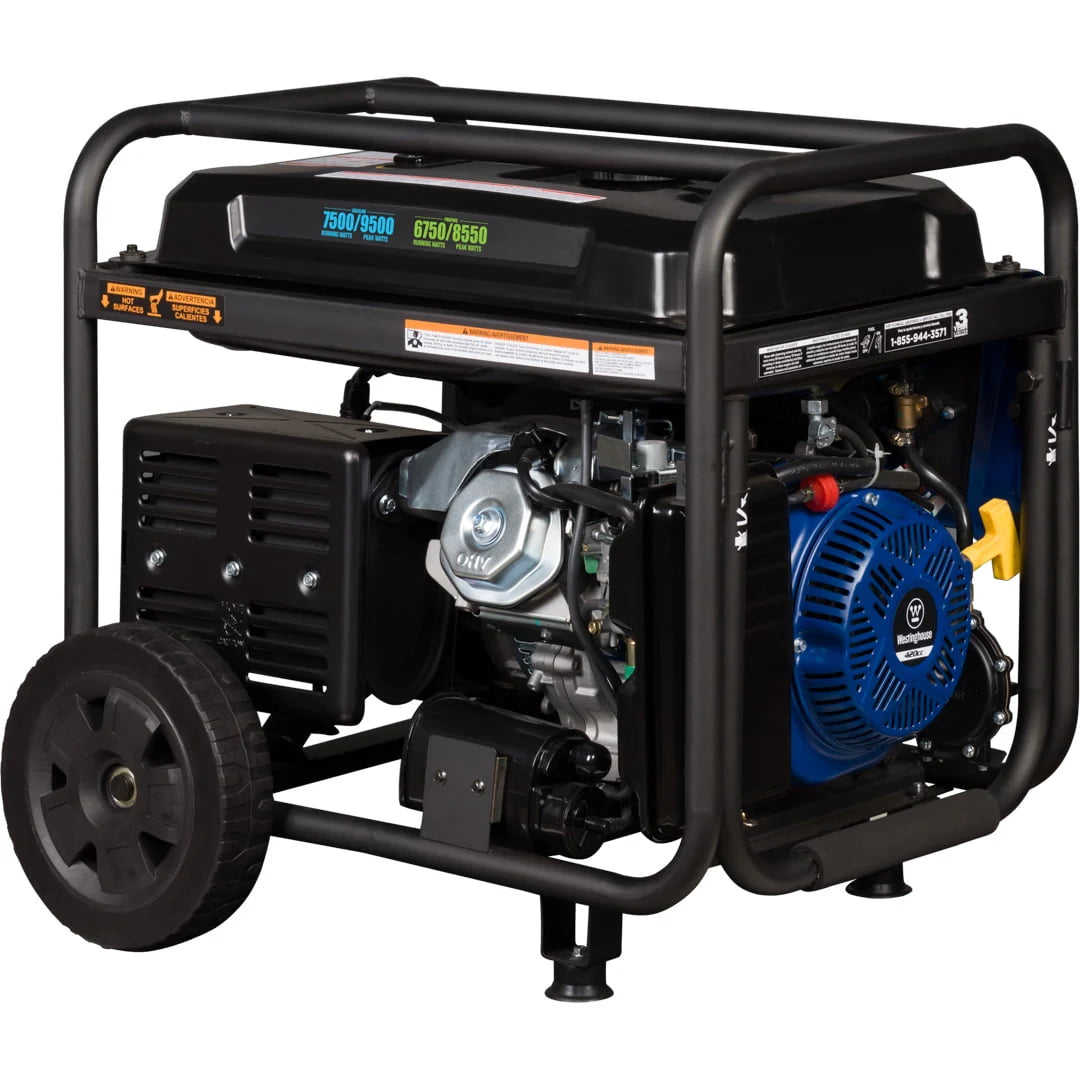 9500 Peak Watt Dual Fuel Portable Generator I928420