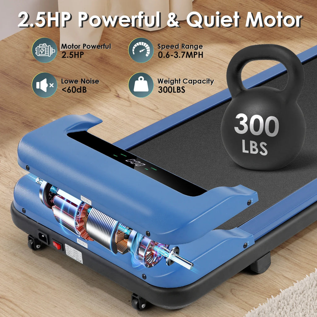 2.5HP Under Desk Treadmill with LED Display N33196