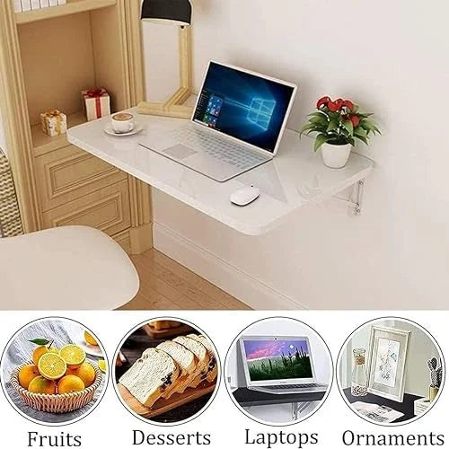 Wall Mounted Drop Leaf Wood Table X881