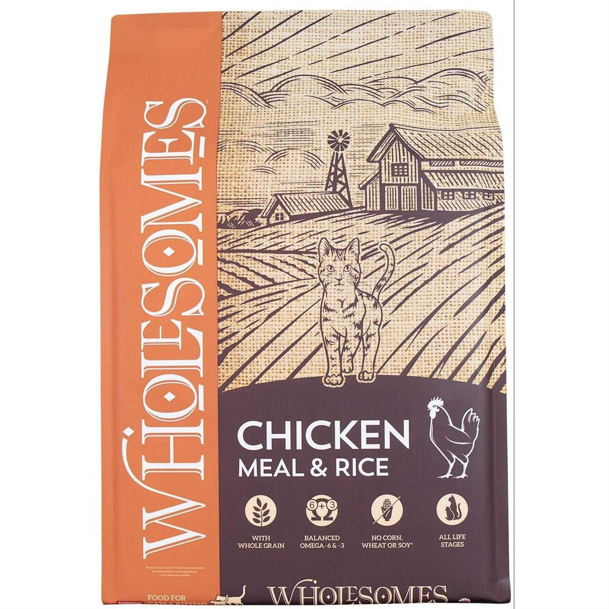 Chicken Meal & Rice Formula Cat Food Q604
