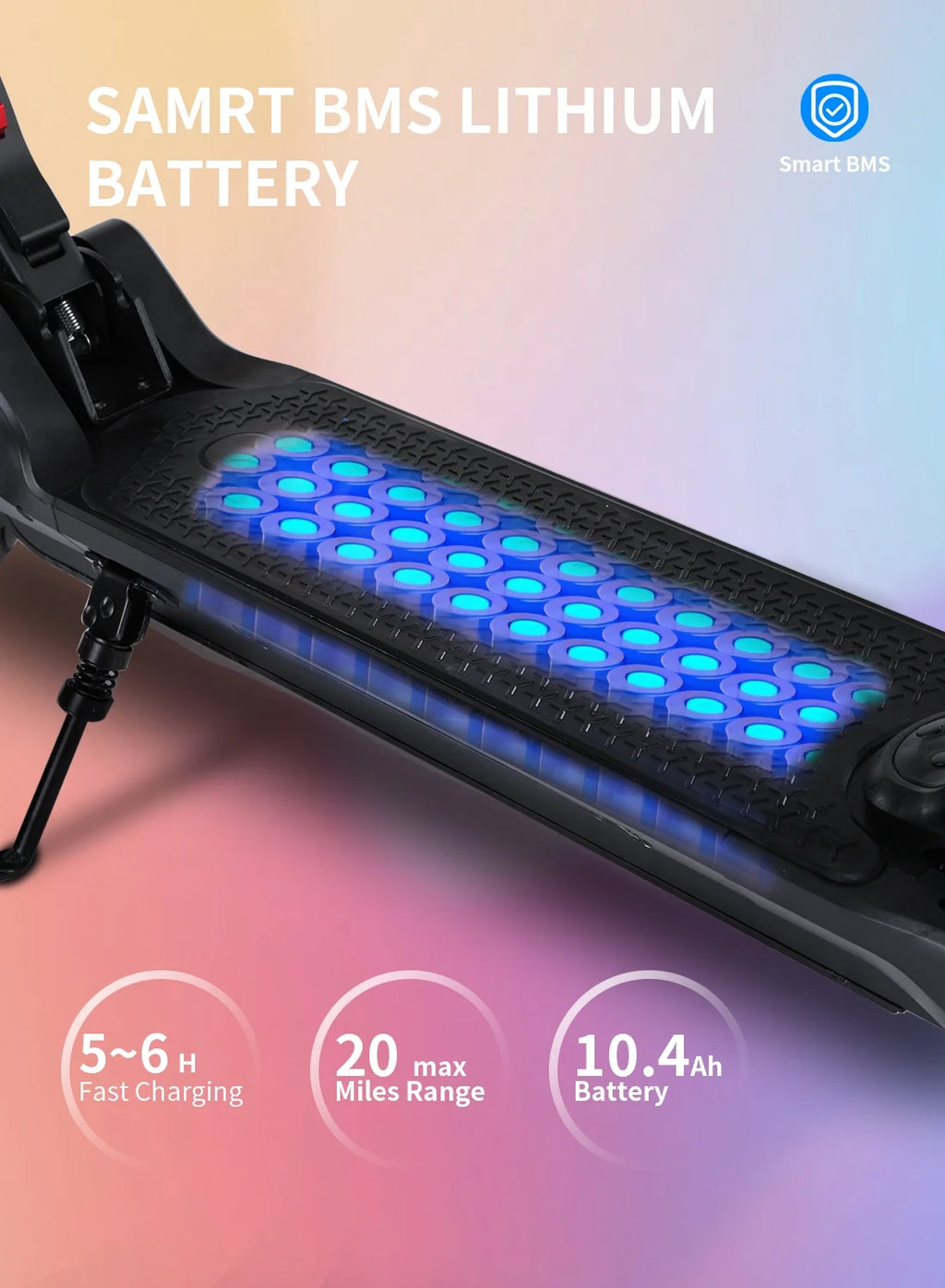 500W 10.4 Ah Folding Electric Scooter U257