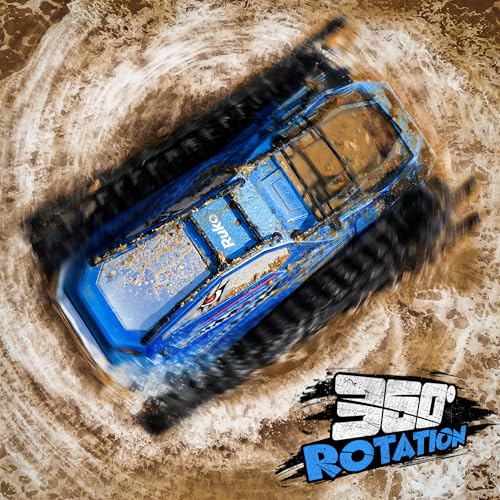 Blue Amphibious Remote Control Car Q7360
