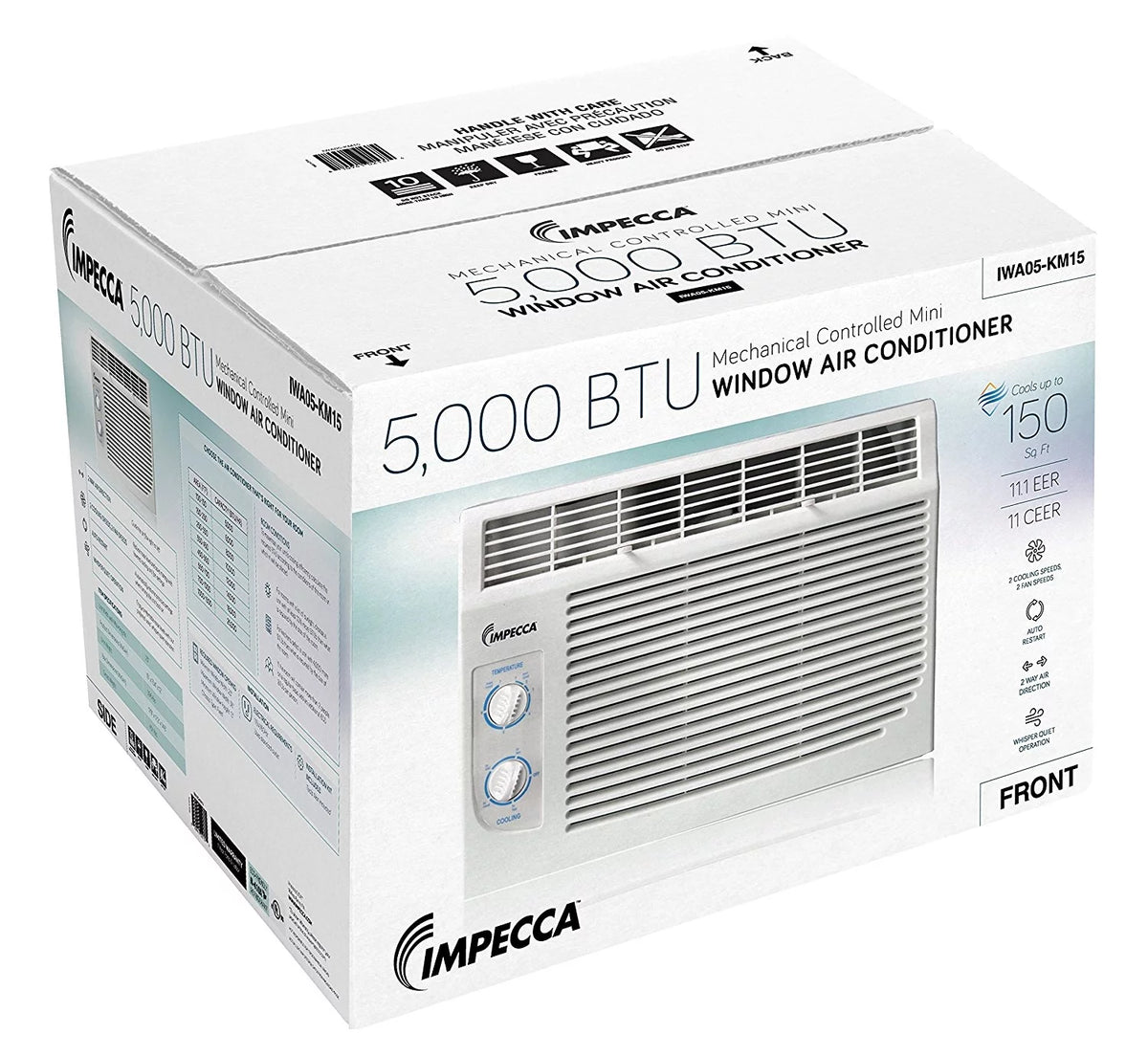 5,000 BTU Mini Window Air Conditioner N75080