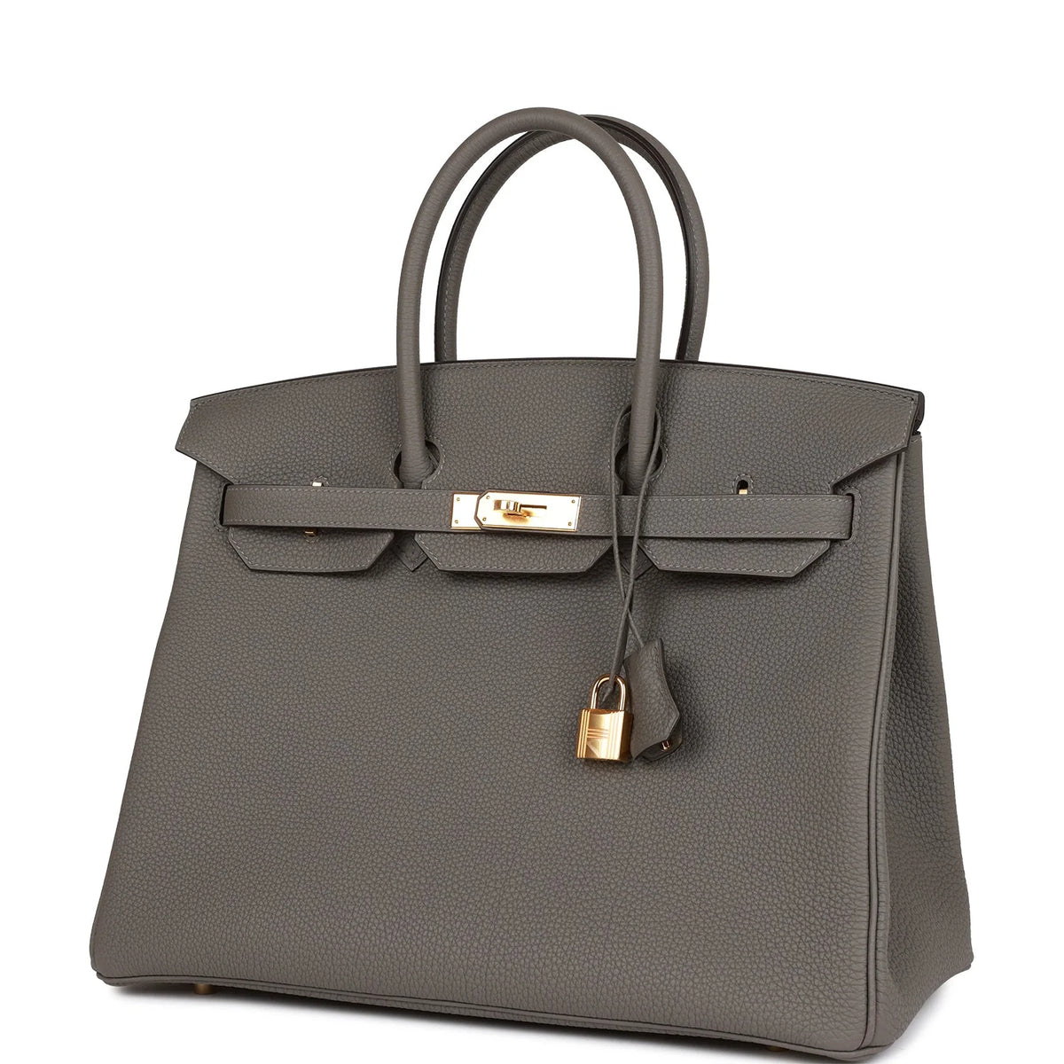Togo Leather Handbag Q8932