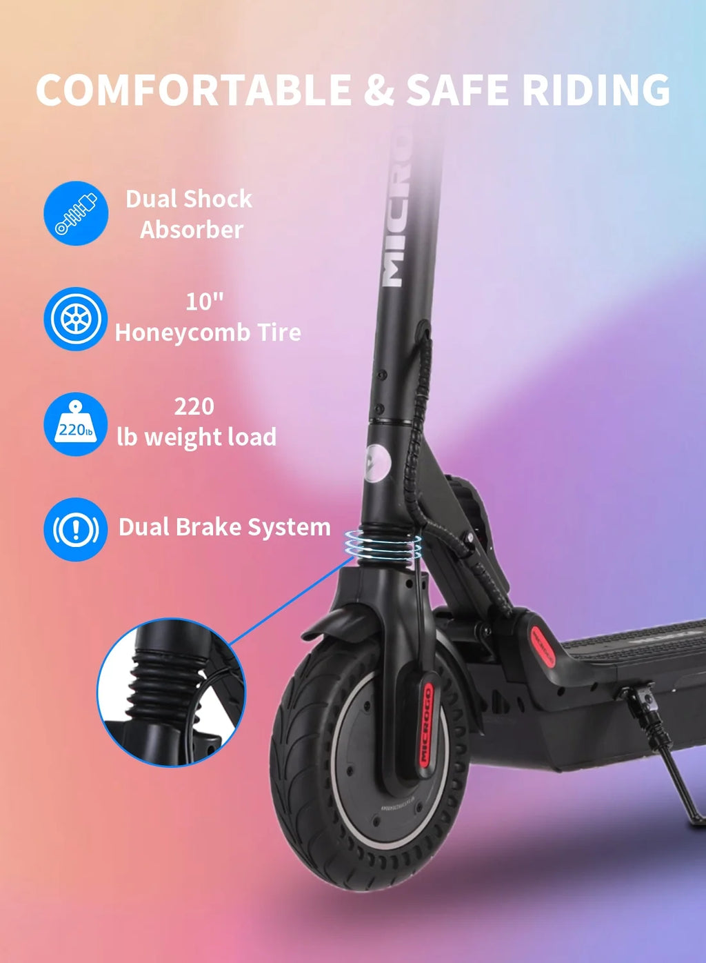 500W 10.4 Ah Folding Electric Scooter U257