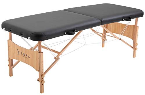 Portable Massage Table, Black Q91175