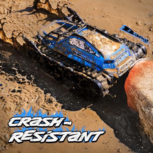 Blue Amphibious Remote Control Car Q7360