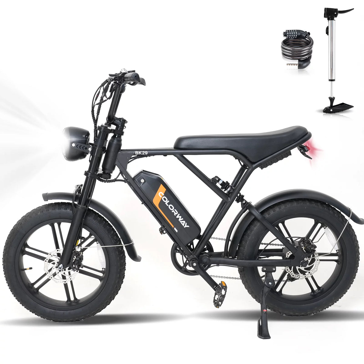 750W Electric Bike 20X4.0 Fat Tire 48V 15Ah Battery L175515