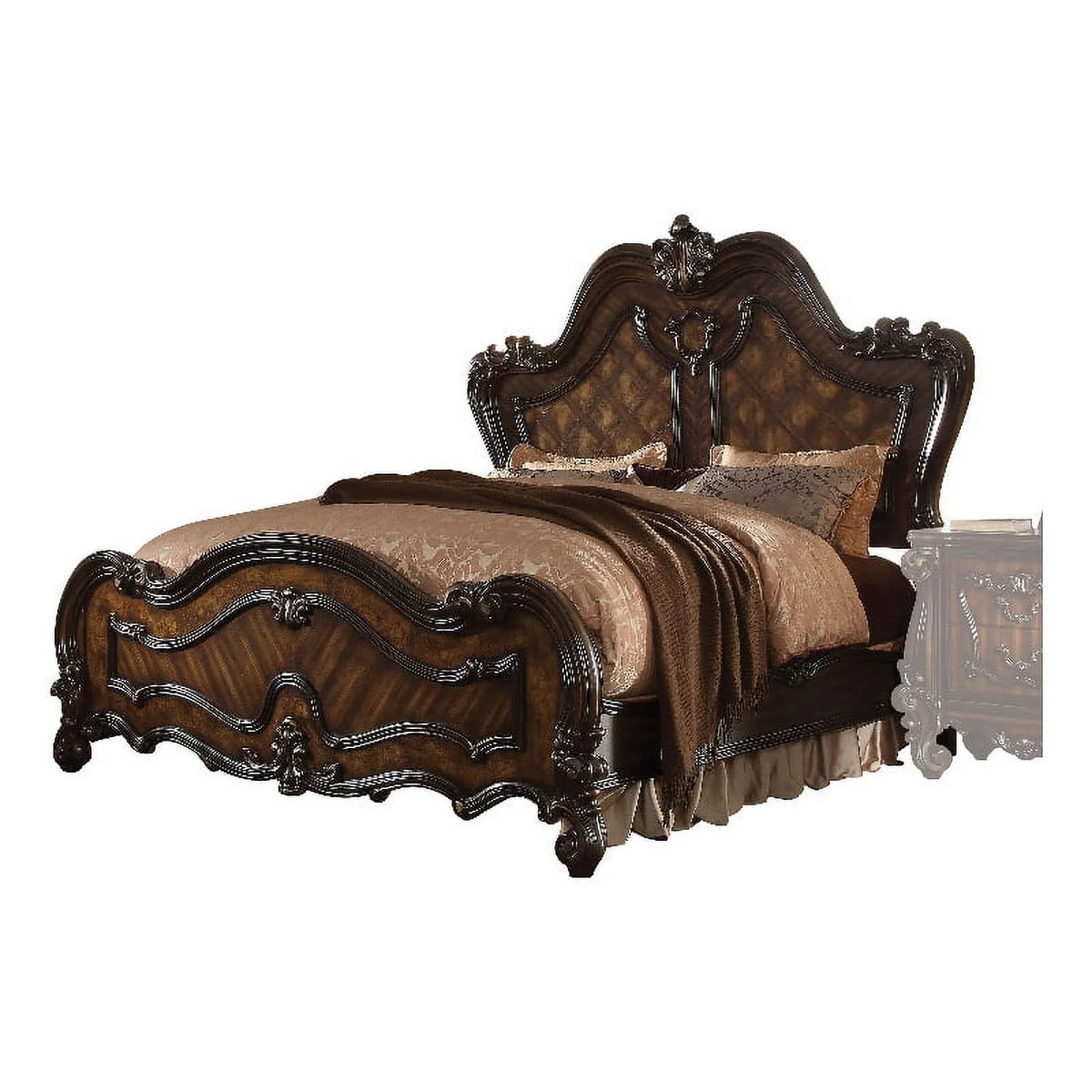 King Wooden Panel Bed H997009