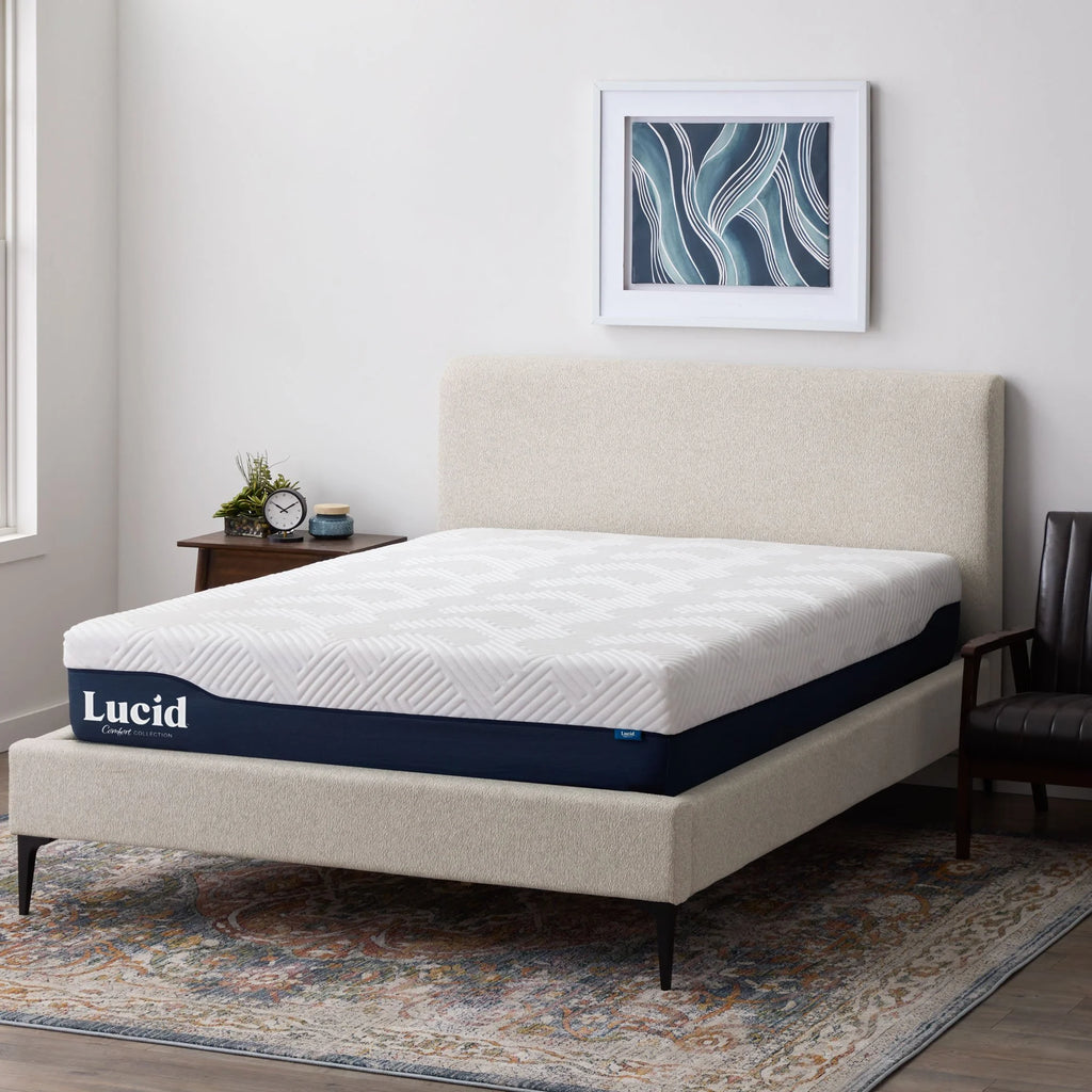 10 Gel Aloe Hybrid Memory Foam Mattress Queen F5494