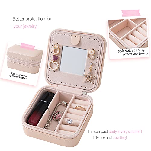 Travel Jewelry Case and Organizer with Mirror M1984