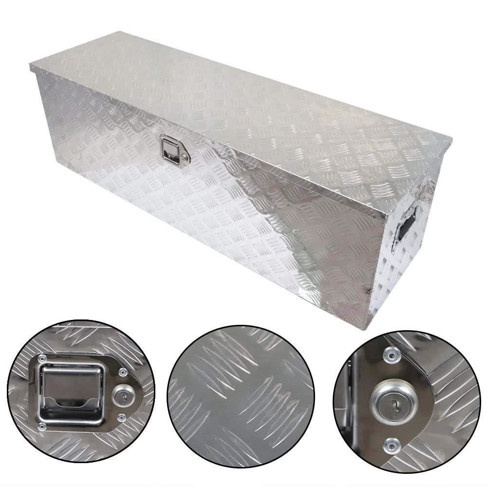 Aluminum Tool Box with Lock F43359