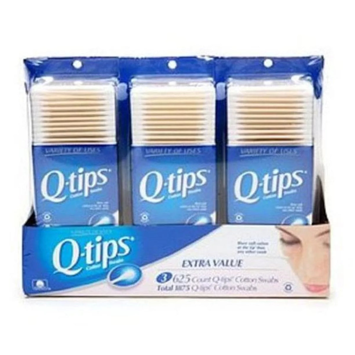 Cotton Swabs 625 Count Case Of 24 U477597