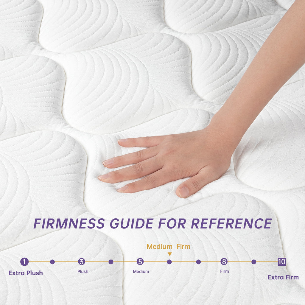 Queen Size 10 inch Memory Foam Hybrid Mattress S84651