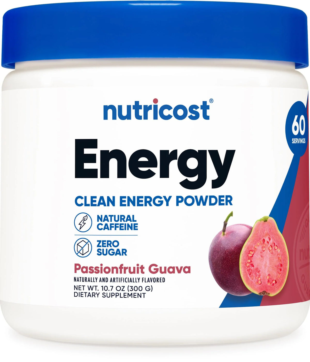 Energy Drink Powder Passionfruit Guava Pre Workout Supplement Q2323