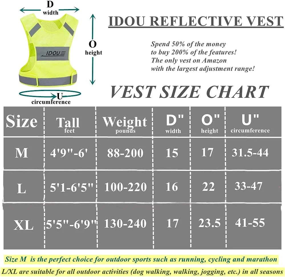 Reflective Vest with Pocket C473