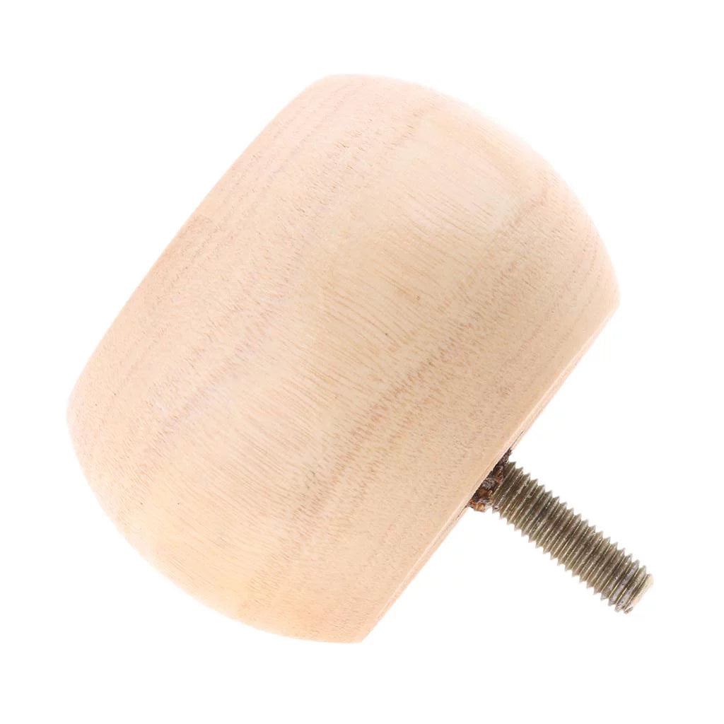 Solid Wood Round Furniture Legs 8 Packs P77463