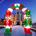 9FT Christmas Inflatable Arch with Lights Z7235