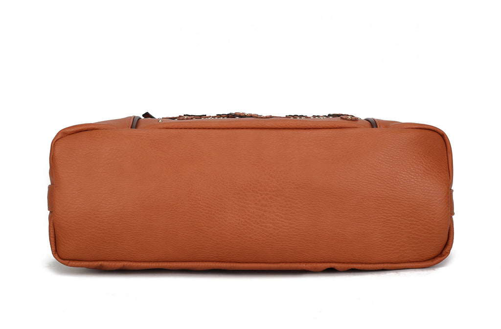 Vegan Leather Tote Handbag G35063