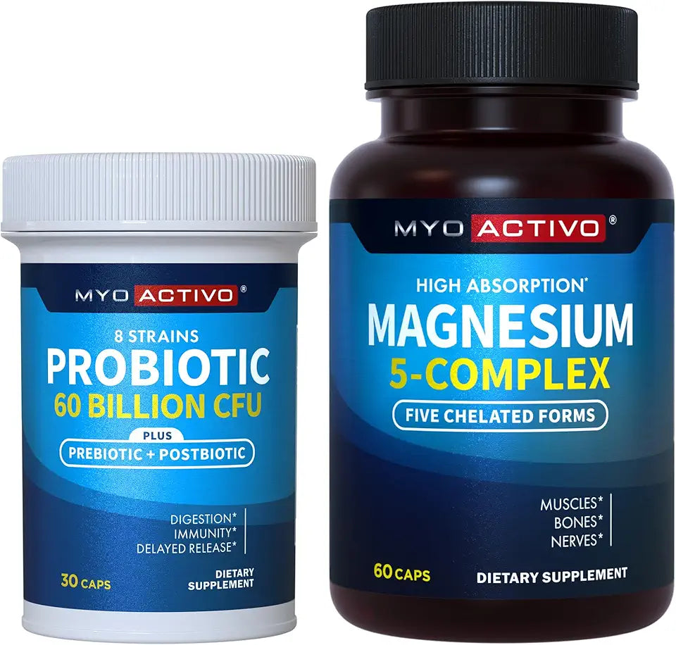 5-in-1 Magnesium Complex and 60 Billion CFU Probiotic H895229