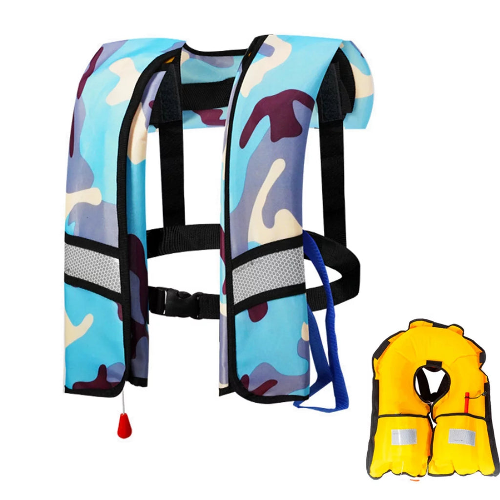 2 Pack Automatic Inflatable Life Jacket with Whistle G6922