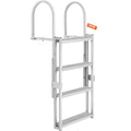5 Steps Aluminum Retractable Dock Ladder S5634