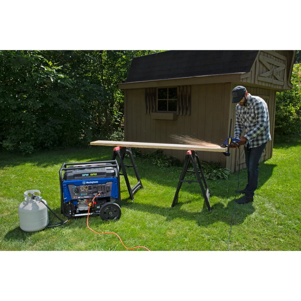 9500 Peak Watt Dual Fuel Portable Generator I928420