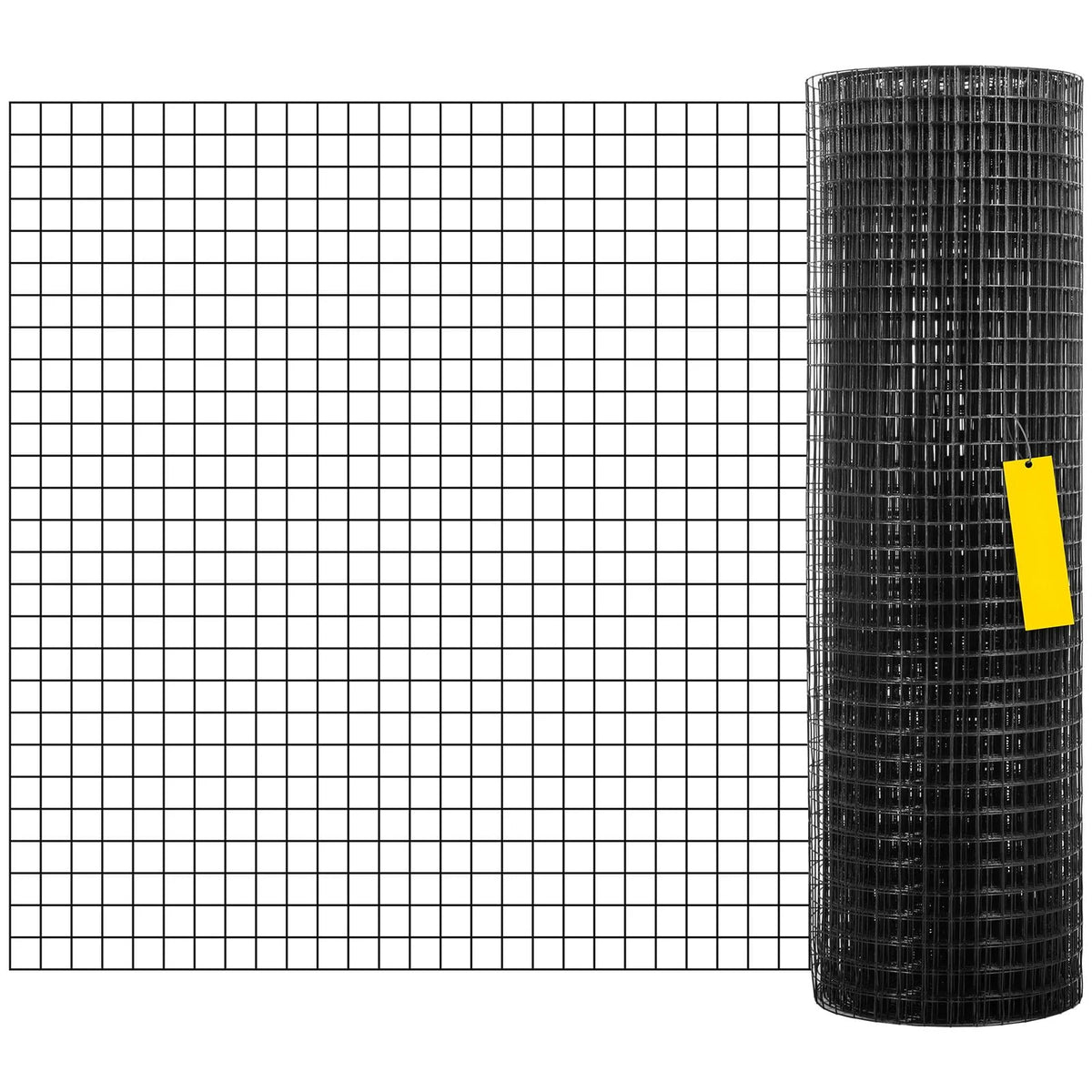 Vinyl Coated Welded Wire Fence 1x1 16 Gauge 24x100' O7578