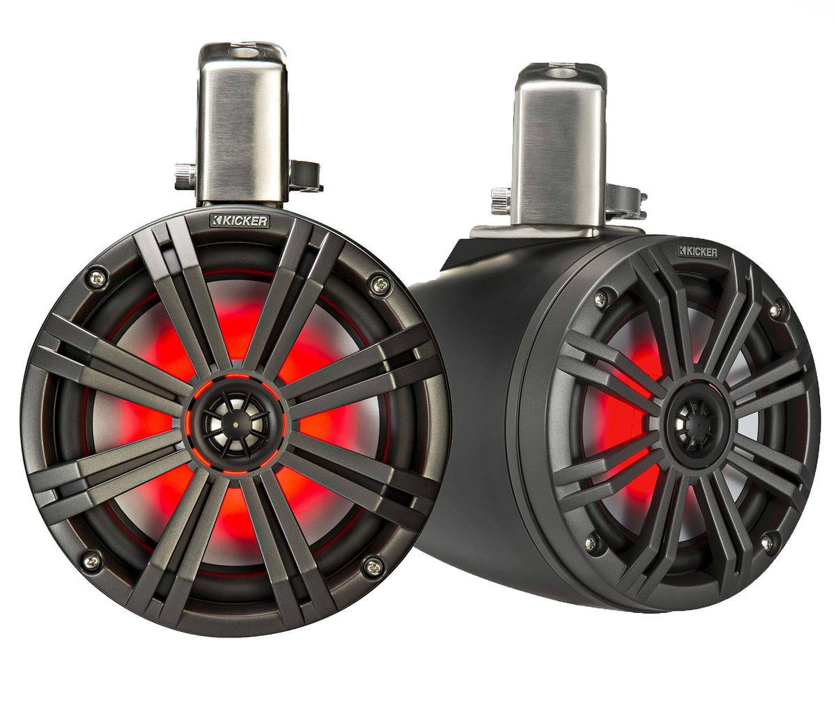 Black Marine Tower Speakers O813