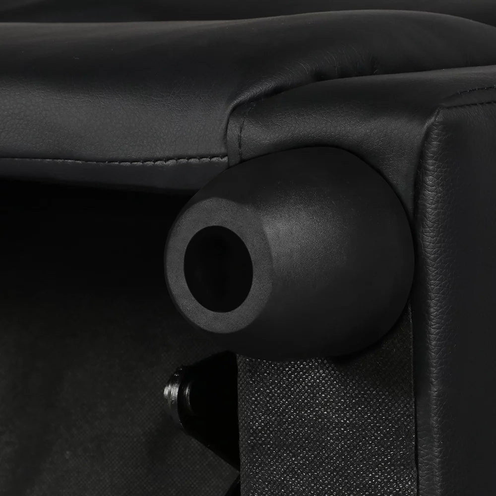Faux Leather Push Back Recliner P4824