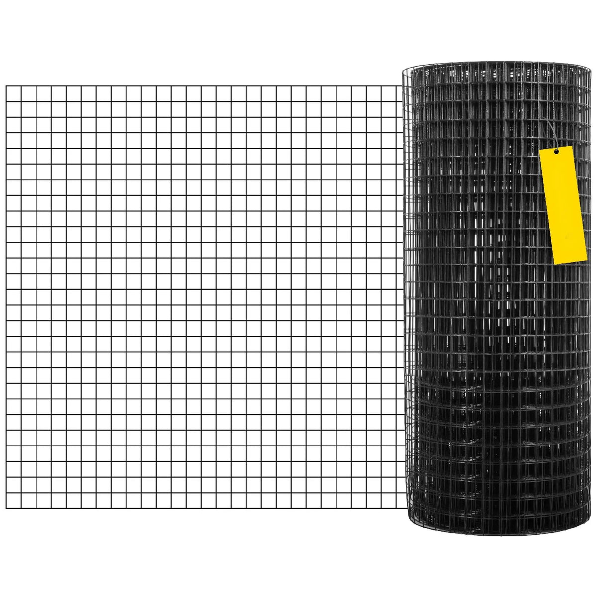 Vinyl Coated Welded Wire Fence 1x1 16 Gauge 24x100' O7578